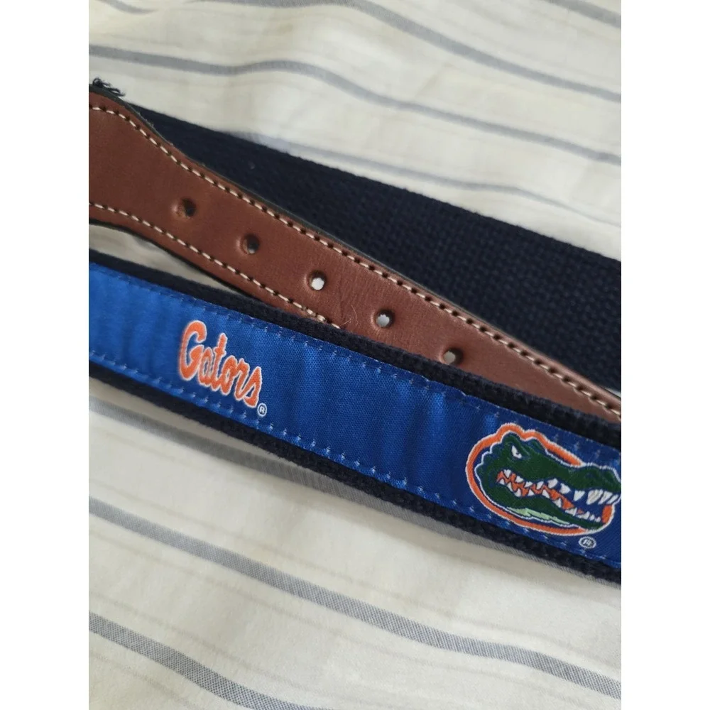 Bullington Florida Gators‎ Belt 32 Inch Leather Solid Brass